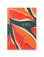 Agenda accademica 2025-2026 Botanics A5 Settimanale Verde - 21 x 14,8 cm