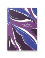 Agenda accademica 2025-2026 Botanics A5 Giornaliero Viola - 21 x 14,8 cm