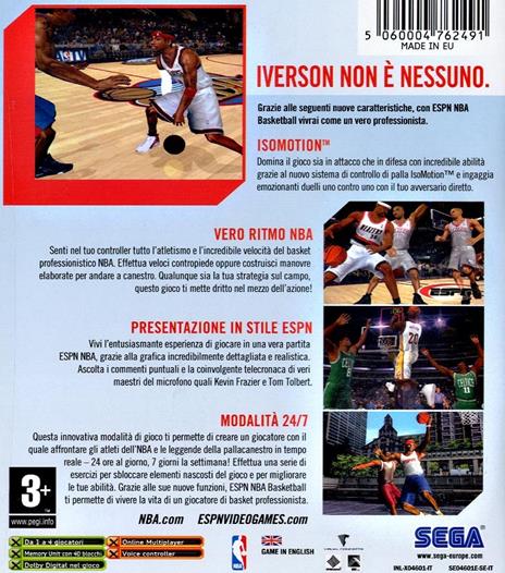 ESPN NBA Basketball 2K4 - 2