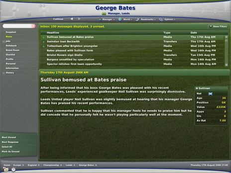 Football Manager 2007 - PC/MAC - 5