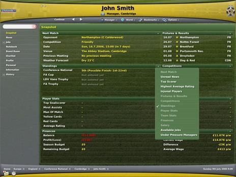 Football Manager 2007 - PC/MAC - 7