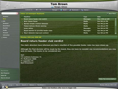 Football Manager 2007 - 6