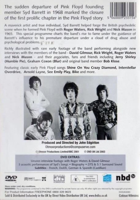 Pink Floyd and Syd Barrett Story - DVD - 2