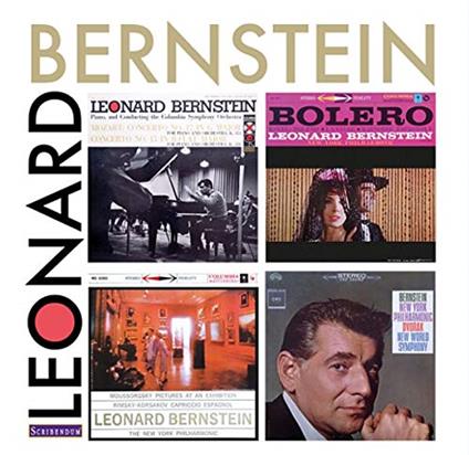 Leonard Bernstein - Bolero/Valse/Piano Concertos 15 And 1 (4 Cd) - CD Audio di Leonard Bernstein