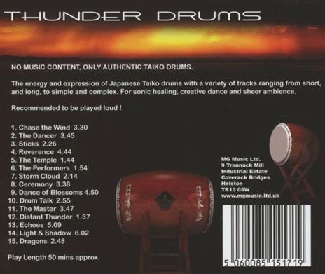 Taiko Thunder Drums - CD Audio di Medwyn Goodall - 2