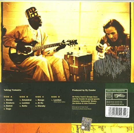 Talking Timbuktu - Vinile LP di Ali Farka Touré - 2