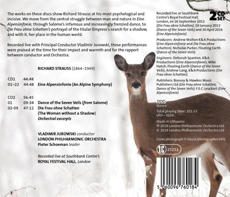 Jurowski Conducts Strauss - CD Audio di Richard Strauss,Vladimir Jurowski - 2