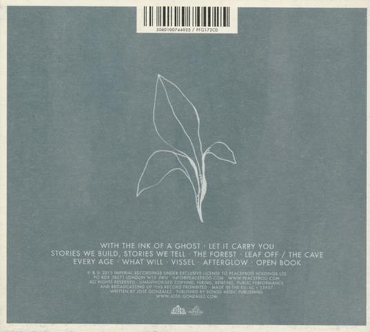 Vestiges & Claws (Digipack) - CD Audio di José Gonzalez - 2