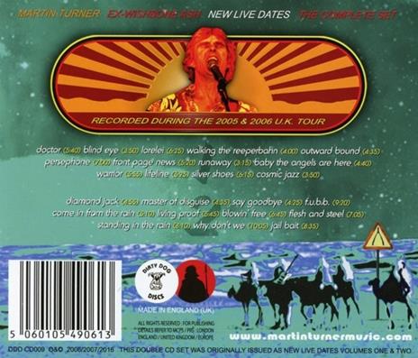 New Live Dates - CD Audio di Martin Robert Turner - 2