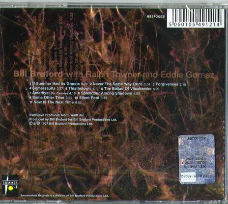 If Summer Had Its Ghosts - CD Audio di Eddie Gomez,Bill Bruford,Ralph Towner - 2