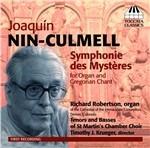 Sinfonia Dei Misteri per Organo e Canto Gregoriano - CD Audio di Joaquin Nin-Culmell
