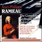 Musica per strumento a tastiera vol.1 - CD Audio di Jean-Philippe Rameau,Stephen Gutman