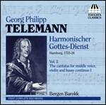 Harmonischer Gottes-Dienst vol.2 - CD Audio di Georg Philipp Telemann,Bergen Barokk