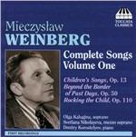 Lieder vol.1 - CD Audio di Mieczyslaw Vainberg