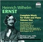 Musica per Violino e Pianoforte vol.1 - CD Audio di Heinrich Wilhelm Ernst,Ian Hobson