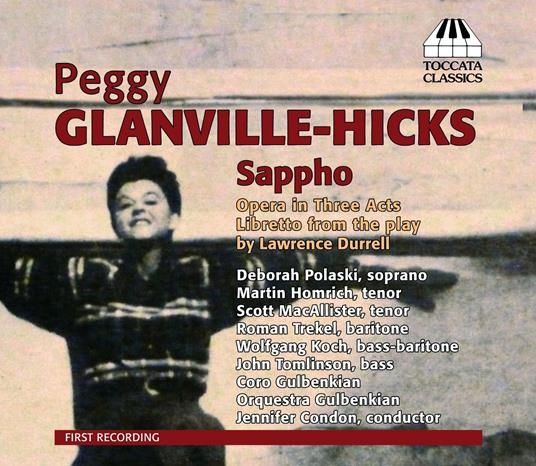 Sappho - CD Audio di Peggy Glanville-Hicks