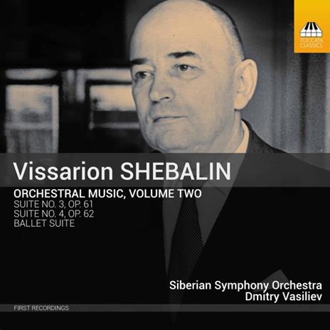 Musica completa per orchestra vol.2 - CD Audio di Vissarion Shebalin,Siberian Symphony Orchestra