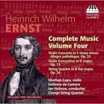 Integrale - Complete Music, vol.4 - CD Audio di Heinrich Wilhelm Ernst,Ian Hobson