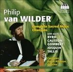 Musica sacra - Chansons - CD Audio di Philip van Wilder