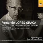 Opere per quartetto d'archi e pianoforte - CD Audio di Fernando Lopes-Graça