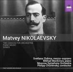 Due danze per orchestra - Musica per pianoforte - Canzoni - CD Audio di Matvey Nikolaevsky