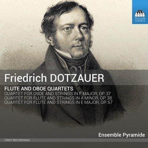 Quartetti per flauto e archi op.38, op.57 - CD Audio di Justus Johann Friedrich Dotzauer,Ensemble Pyramide