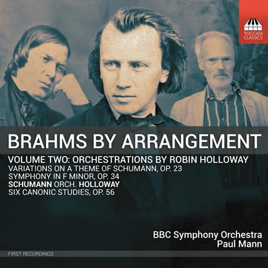 Brahms By Arrangement Vol.2 - CD Audio di Johannes Brahms
