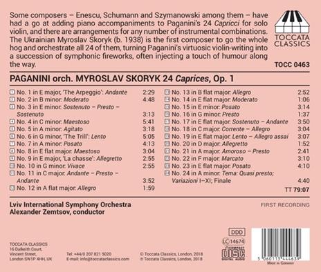 Paganini by Arrangement - CD Audio di Niccolò Paganini - 2