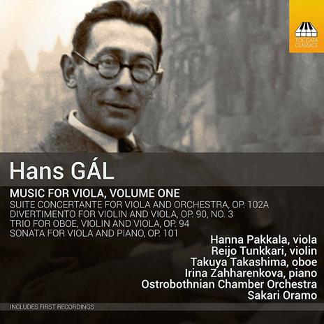 Musik Fur Viola, Vol.1 - CD Audio di Hans Gal
