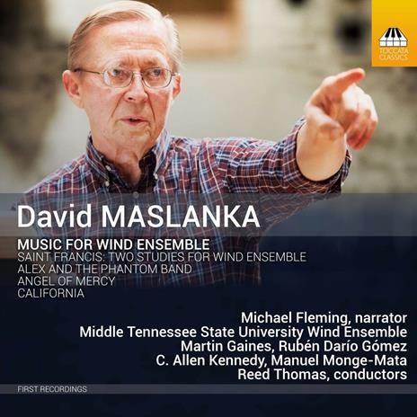 Music For Wind Ensemble - CD Audio di David Maslanka