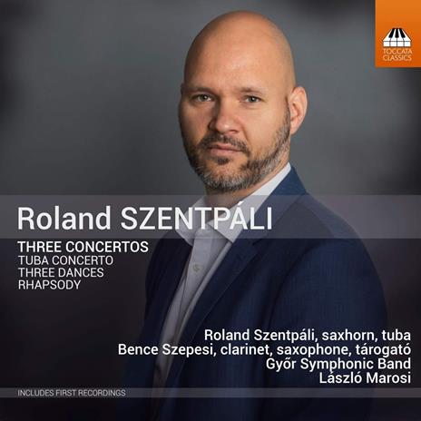 Three Concertos - CD Audio di Roland Szentpali