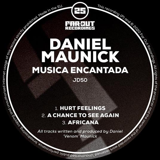 Musica encantada Ep - Vinile LP di Daniel Maunick