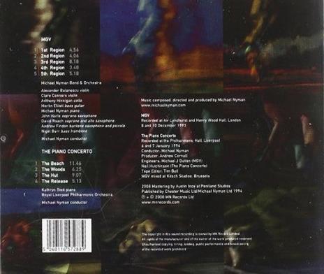 Musique à Grande Vitesse. The Piano Concert - CD Audio di Michael Nyman,Kathryn Stott - 2