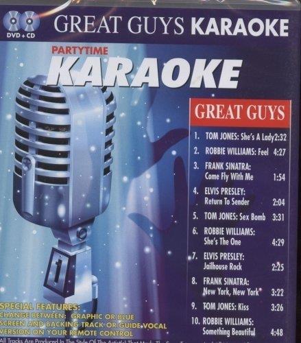 Partytime Karaoke: Great Guys (Dvd+CD) - CD Audio