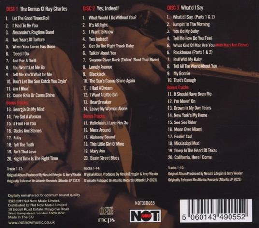 Trilogy - CD Audio di Ray Charles - 2