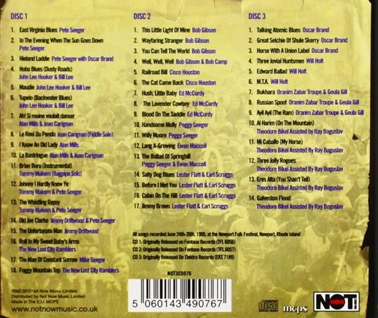 Newport Folk Festival - CD Audio - 2