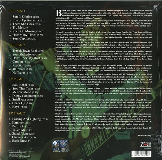 A Legend. Reggae Classic (180 gr.) - Vinile LP di Bob Marley - 2