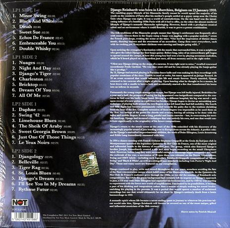 Anthology (Hq) - Vinile LP di Django Reinhardt - 2