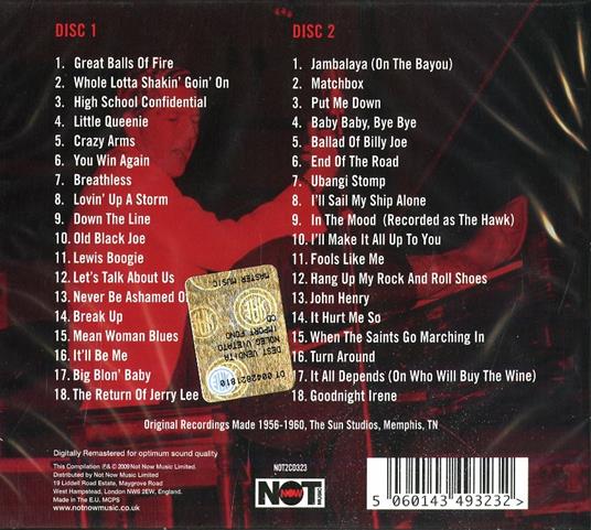 Killer Hits - CD Audio di Jerry Lee Lewis - 2