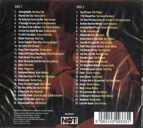 Unforgettable Love Songs - CD Audio - 2