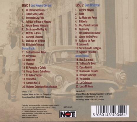 Los reyes del son - CD Audio di Compay Segundo - 2