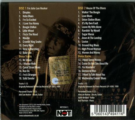 House of the Blues - CD Audio di John Lee Hooker - 2