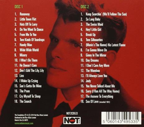 Runaway Hits of - CD Audio di Del Shannon - 2