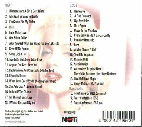 Diamonds - CD Audio di Marilyn Monroe - 2