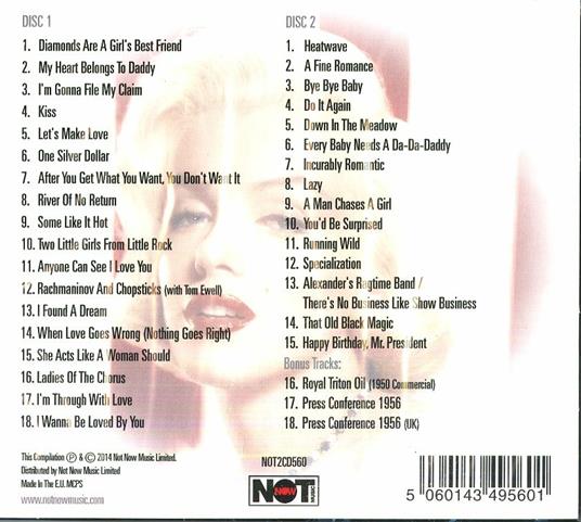 Diamonds - CD Audio di Marilyn Monroe - 2