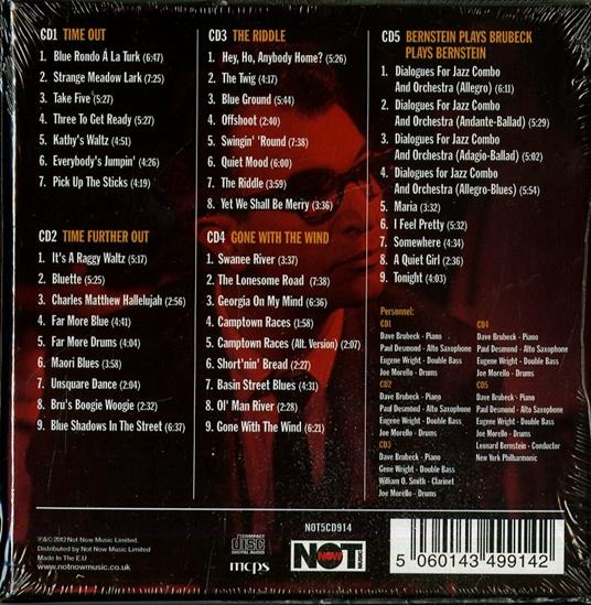 The Columbia Years - CD Audio di Dave Brubeck - 2