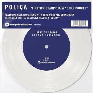 Lipstick Stains / Still Counts - Vinile 7'' di Polica