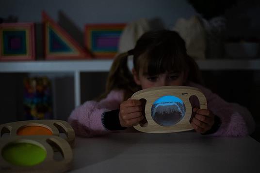 TickiT 73456 - Pannello Easy Hold Che Si Illumina al Buio, Colore: Blu - 3