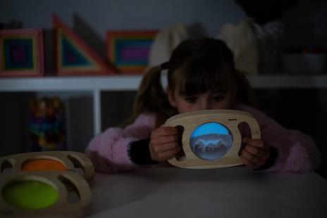 TickiT 73456 - Pannello Easy Hold Che Si Illumina al Buio, Colore: Blu - 4