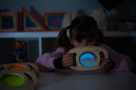 TickiT 73456 - Pannello Easy Hold Che Si Illumina al Buio, Colore: Blu - 5